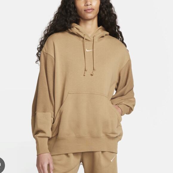 Nike Tops - Nike Sportswear Everyday Modern Fleece Hoodie in Brown Women’s